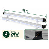 LED light grow bar 24W and 90cm length 