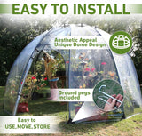 Sun Bubble Greenhouse Geometric Plastic Dome