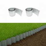 Two rolls of garden border aluzinc edging
