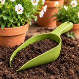Olive Green Bamboo Compost Scoop 29cm