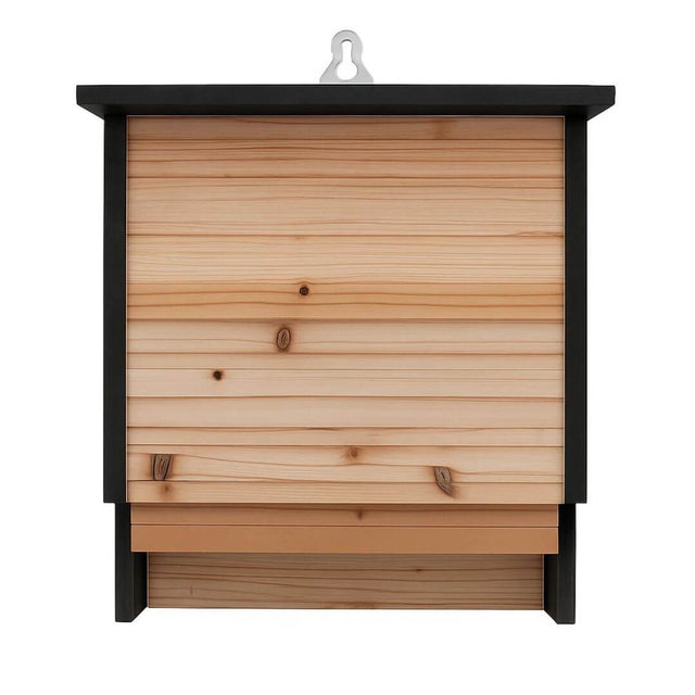 Wooden Bax house with black frame