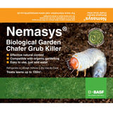 Chafer nematodes from BASF showing packet and chafer grub