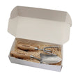 Garden hand cultivator and transplanter gift set in presentation box