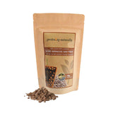 750g kg tub of calcined diatomaceous earth pebbles with loose pebbles shown.