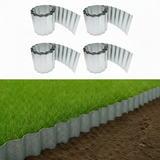 4 rolls of aluzinc garden edging 