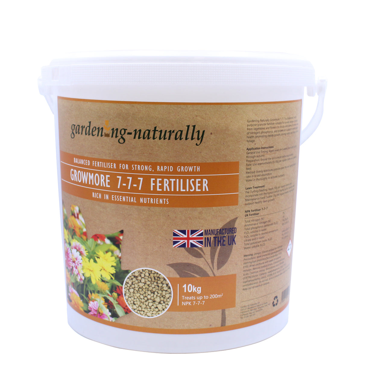 Growmore Fertiliser 10kg Pot