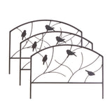 Image showing a pack of 3 perching birds garden trellis