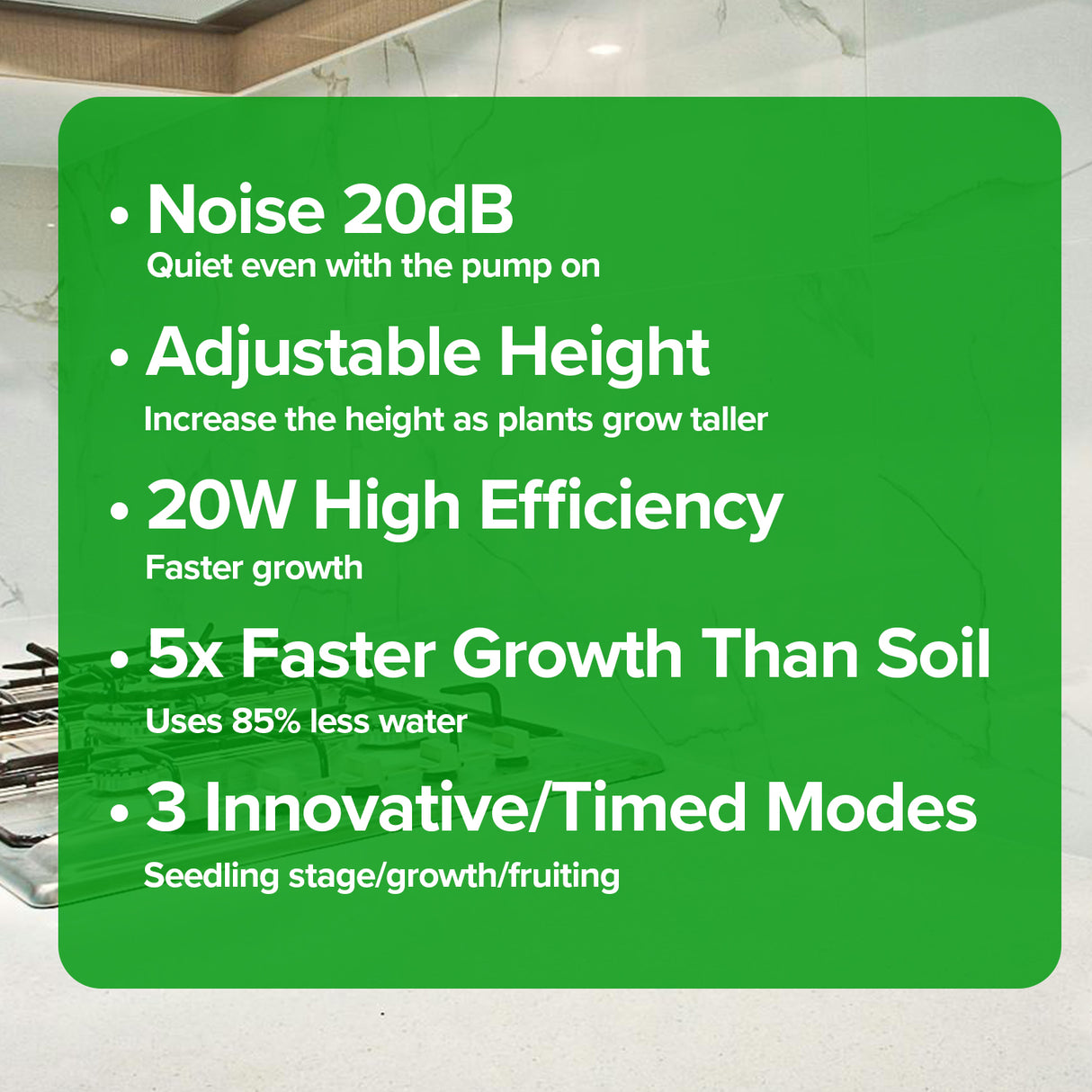 Hydroponic System Fully Programmable 12 Pod