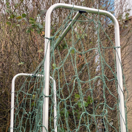 aluminium narrow square hoops with support bar