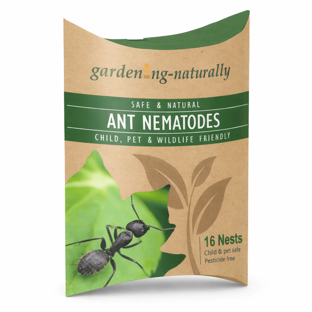 Gardening Naturally Ant Nematodes 16 Nests Pouch front