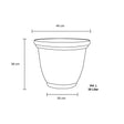 dimensions of the anygyi plant pot