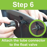 auto fill valve kit step six