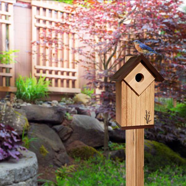 Bamboo Bird House