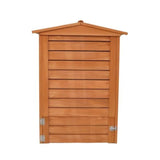 Compost bin on white background shaped like beehive