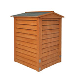 Compost bin with roof beehive shape