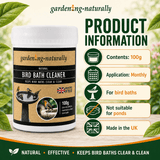 Bird Bath Cleaner - Natural 100g