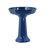 Blue bird bath