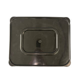 birds eye view of bokashi bin lid