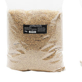 Bag of Bokashi bran with a Gardening Naturally label on a white background