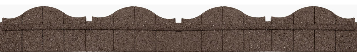 garden border edging in earth