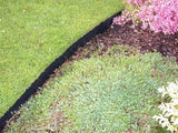 border edging section in grass