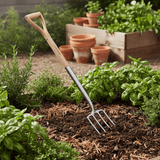 Border Fork - Garden Rake-  for Garden Beds and Soil Work