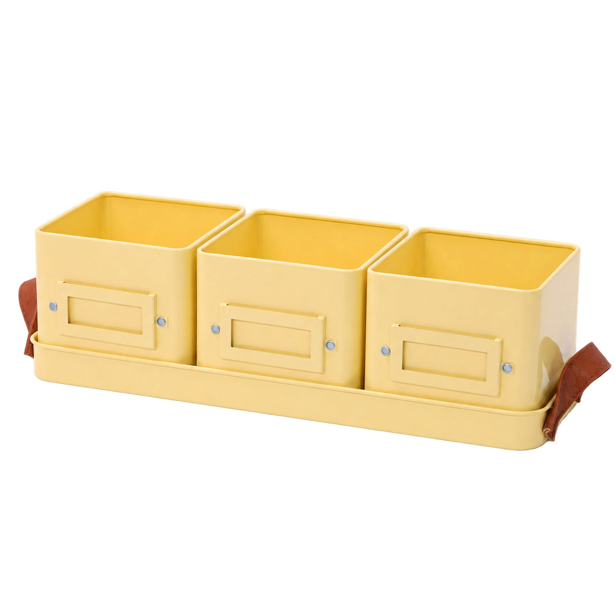 Herb or Chilli Pot sets for the Kitchen, Grey, Buttercream or Green
