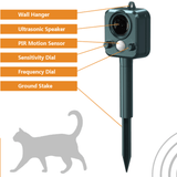 cat repellent benefits being demonstrated