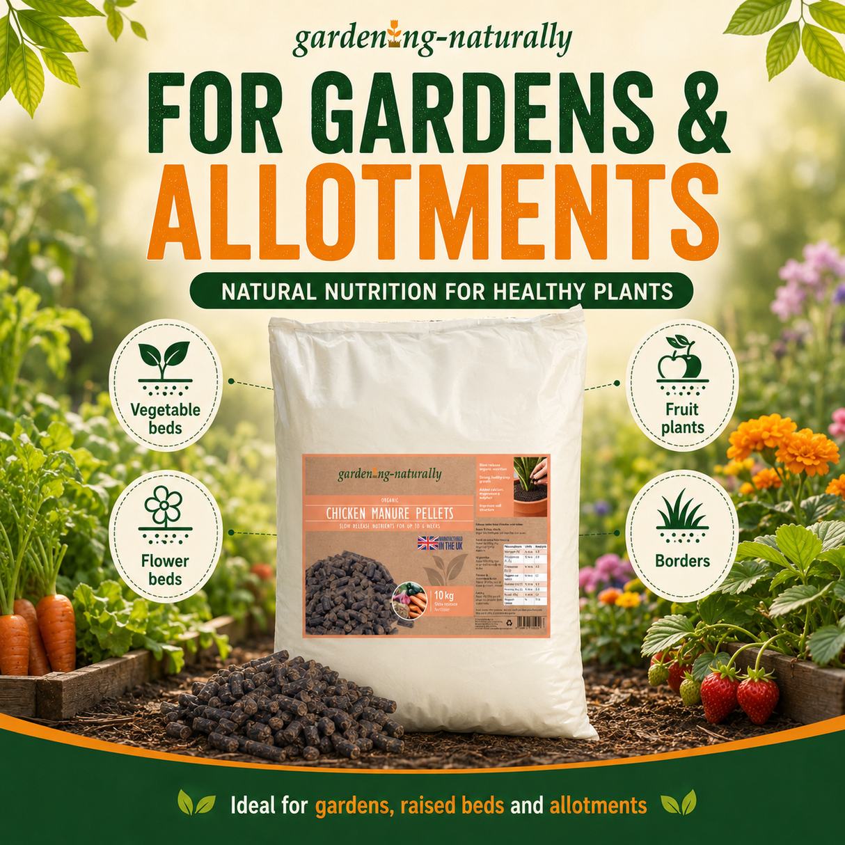 chicken manure bag