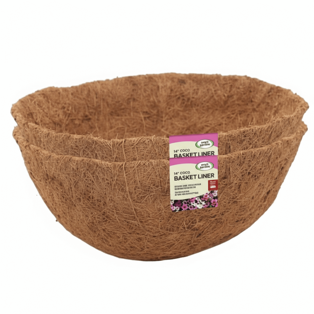 coco fibre hanging basket liners