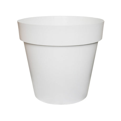 small plant pot cleo style in white