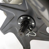 close up of the garden tiller