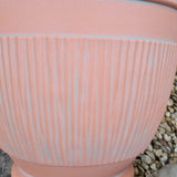 close up of ravello planter in terracotta