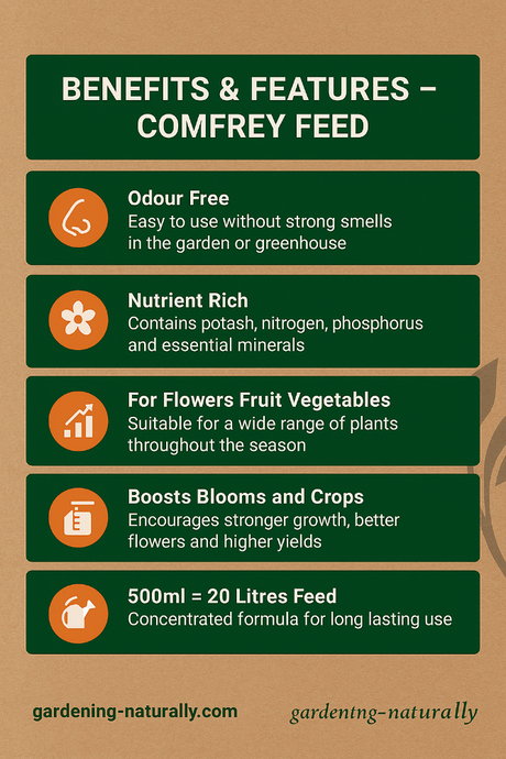 benefits of comfrey feed