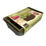 Deep rootrainers in pack wrapped in cardboard