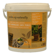 tub of diatomaceous earth pebbles
