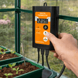 Digital Thermostat In Greenhouse