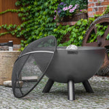 Deep Steel Fire Bowl 85cm