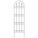 Fleur De Lys Arched Garden Trellis 1.8m