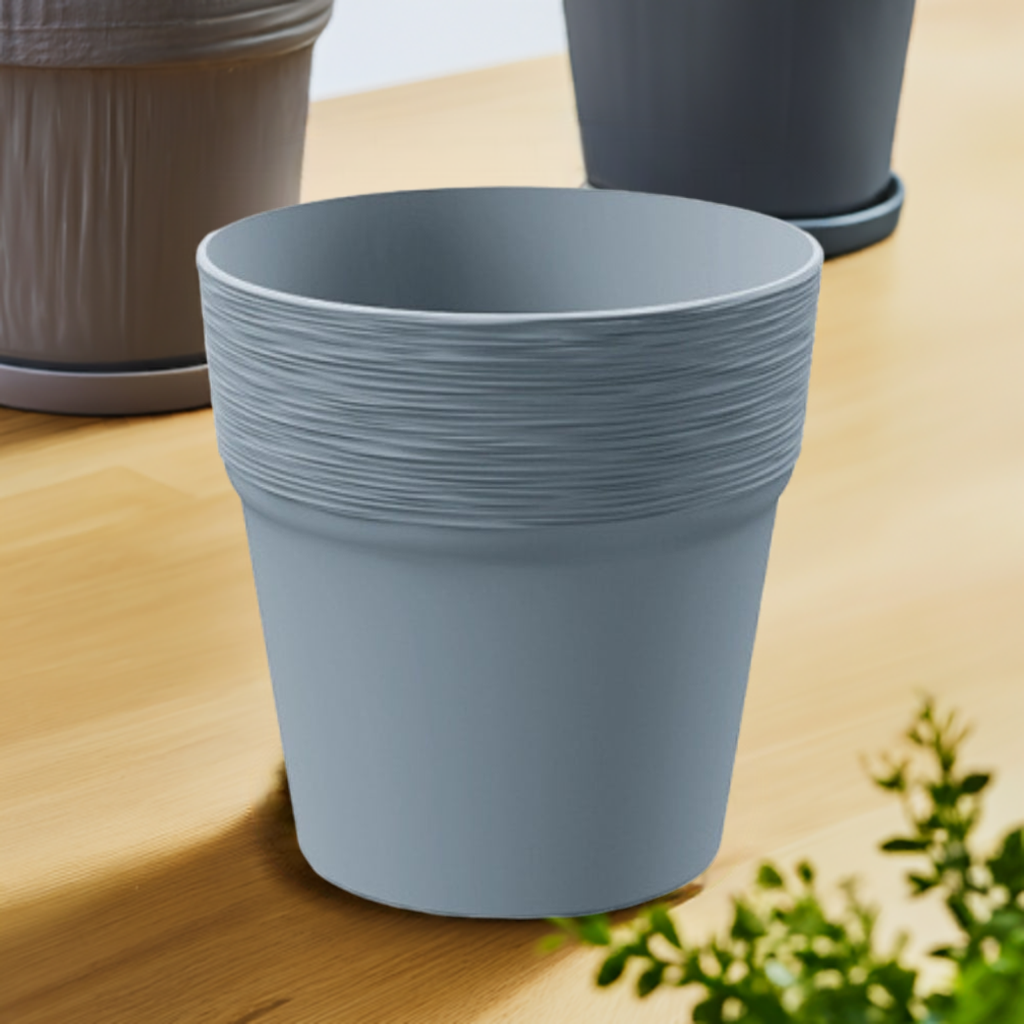 Grey Flowerpot