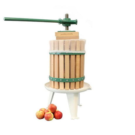 Fruit press for apple juice making cider making or wine