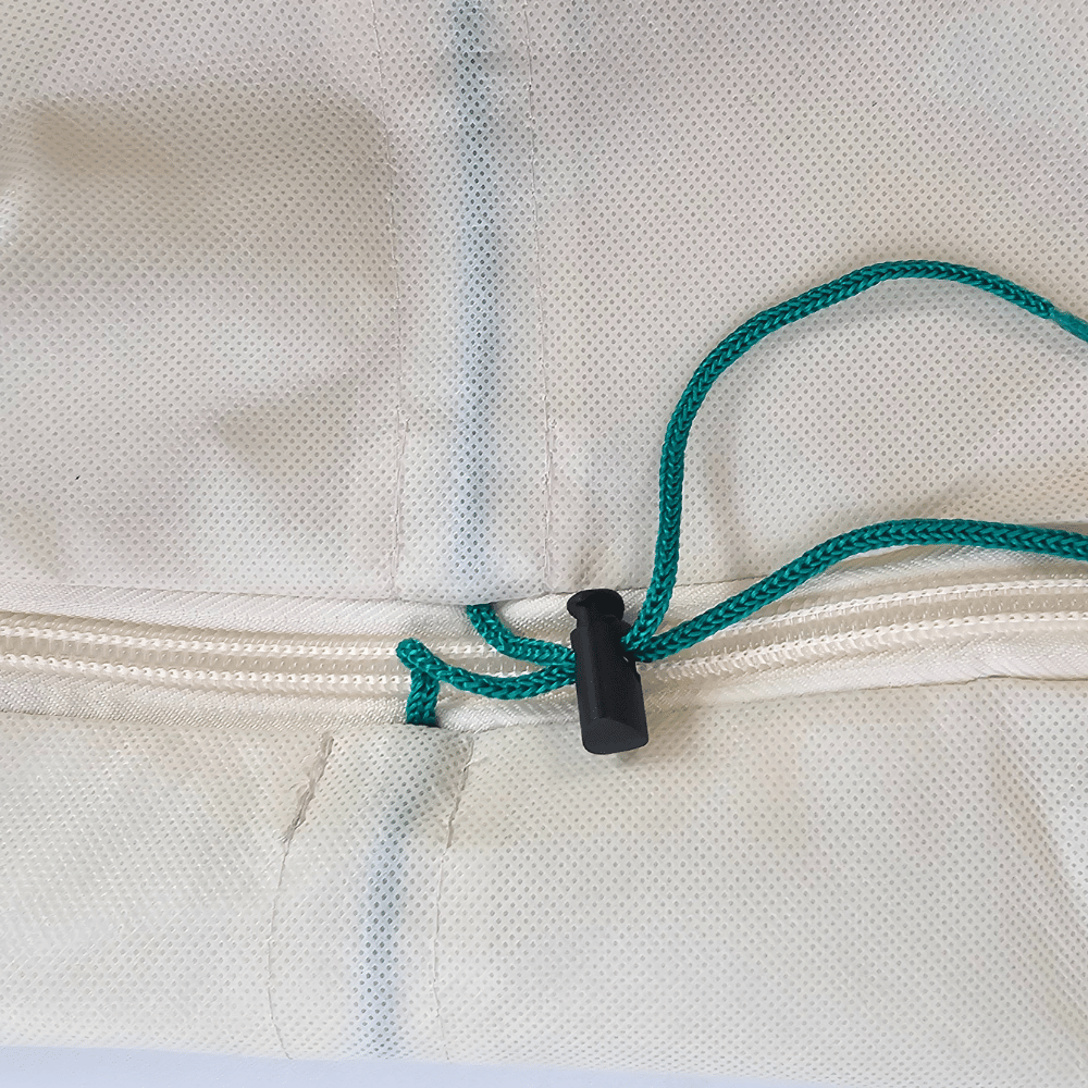 Frost Protection close up of the fastening