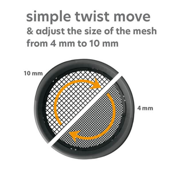 Garden Sieve 2 Size Adjustment 4mm and 10mm