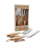 Hand Trowel and Fork Gift Set for Garden Planting
