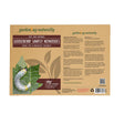 Package of gooseberry sawfly nematodes with text and illustrations on a brown background