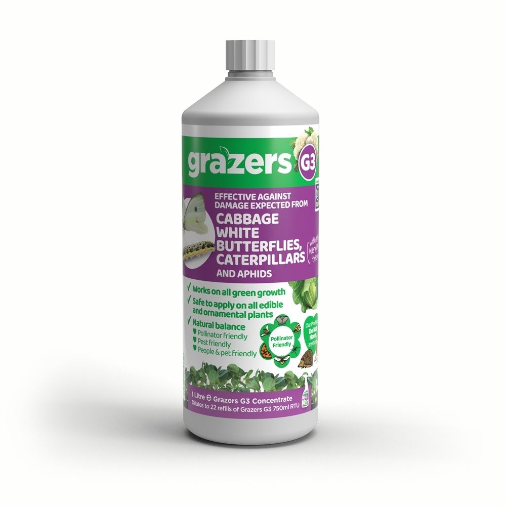 natural garden spray for caterpillars Grazers RTU Spray