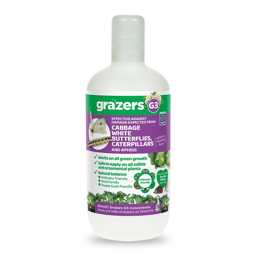 Grazers Cabbage White Butterflies & Caterpillars 350ml Concentrate