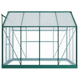 greenhouse diagram on white background