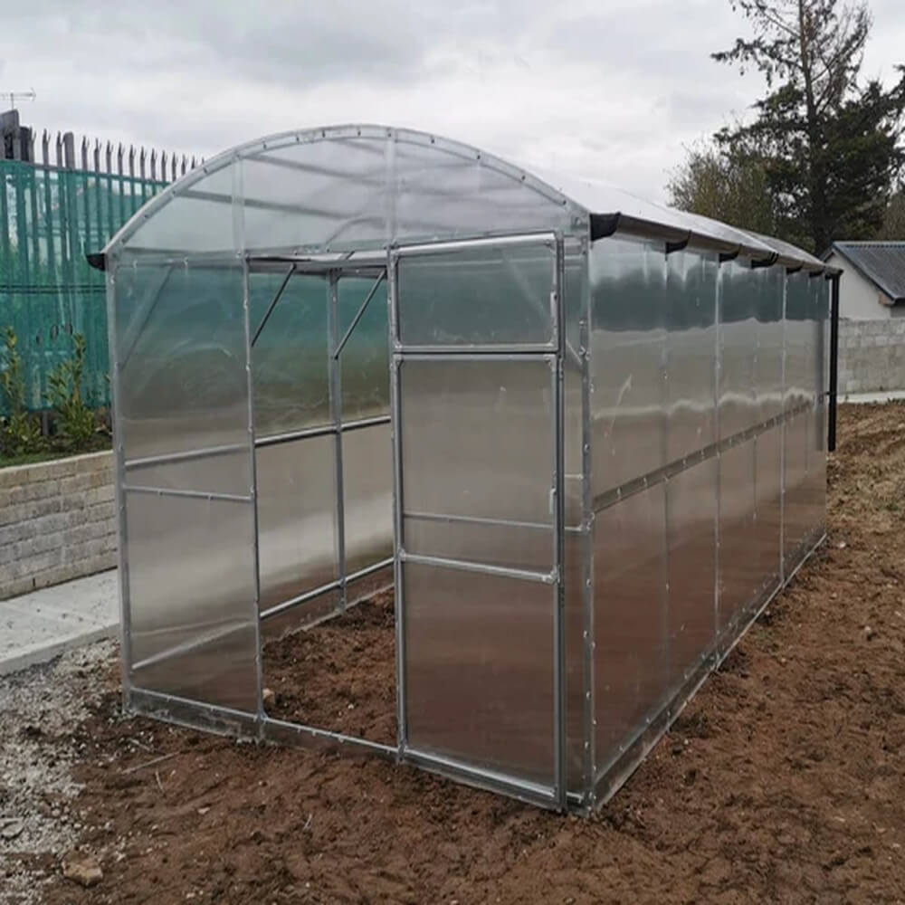 side angle of greenhouse