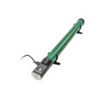 greenhouse tube heater green with digital thermometer